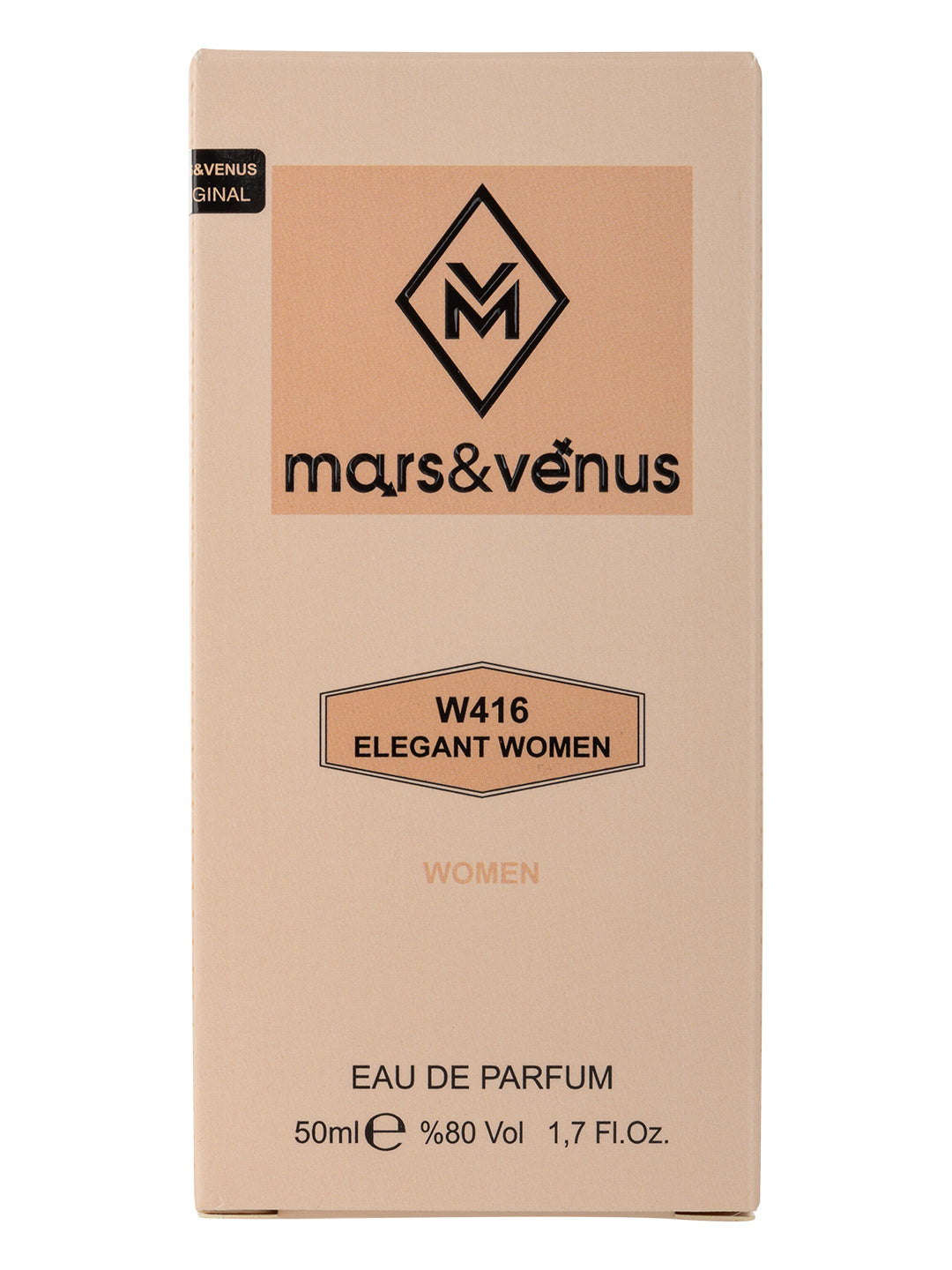 Eau de parfum pour femme élégante W416 50 ml par Mars&Venus