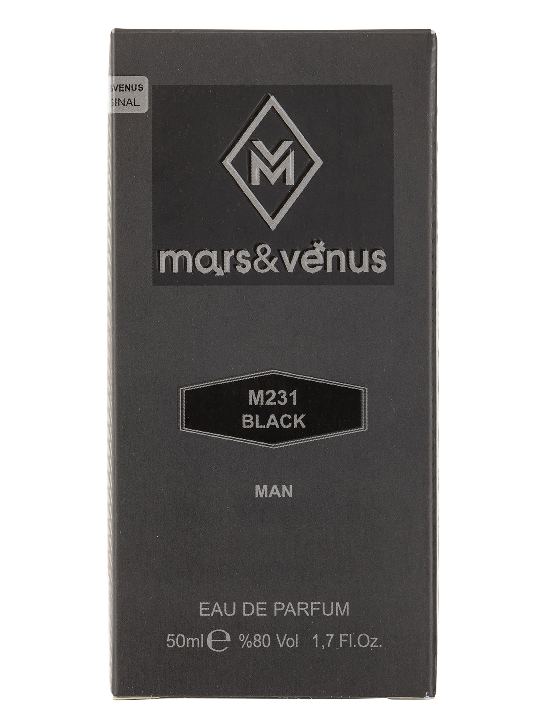 BLACK M231 EAU DE PARFUM 50 ML DI MARS&VENUS