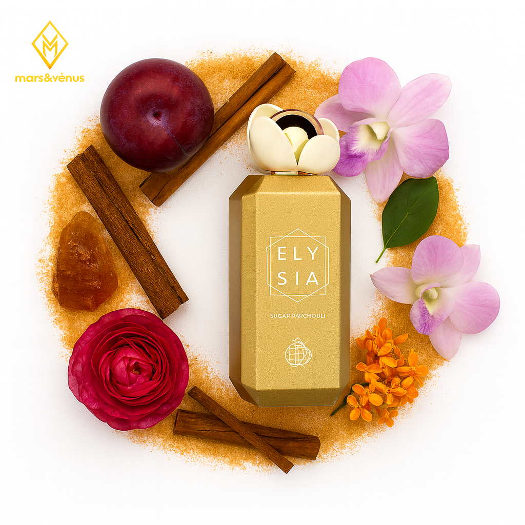 ELYSIA SUGAR PATCHOULI DI FRAGRANCE WORLD EAU DE PARFUM 100ML