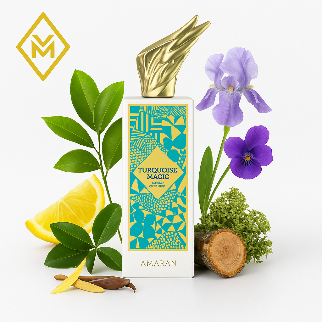LA COLLEZIONE IRLANDESE TURCHESE MAGIC EAU DE PARFUM DI AMARAN