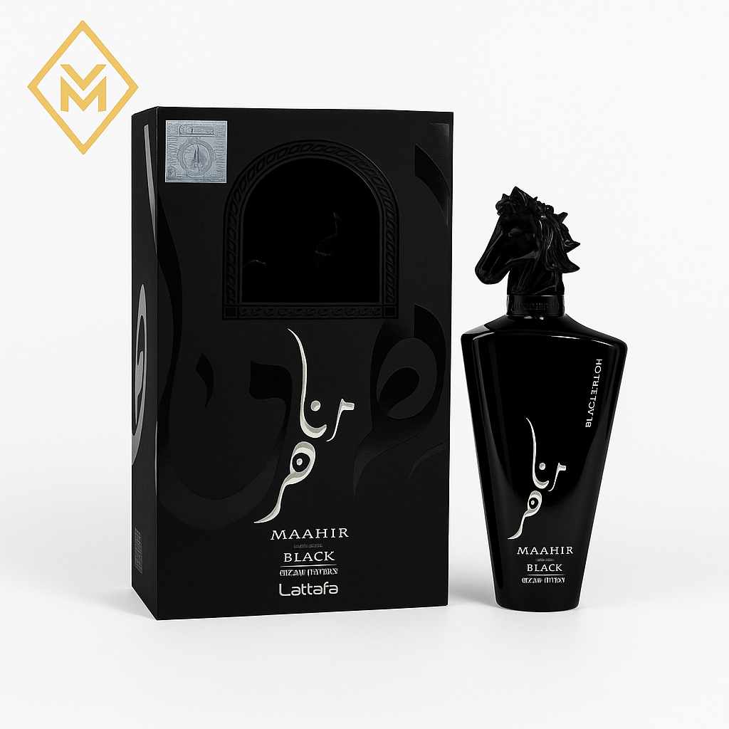 MAAHIR BLACK EDITION DI LATTAFA EAU DE PARFUM 100 ML