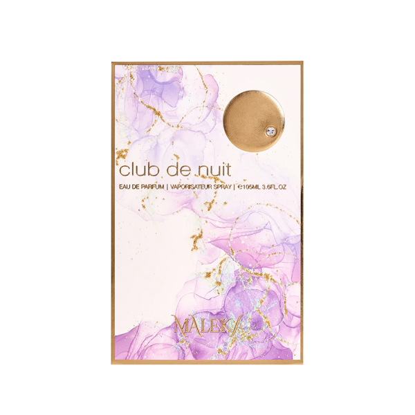 Armaf Club de Nuit Maleka Eau de Parfum 105 ml – Fruchtig-Floraler Damenduft | Litschi, Rose, Praline & Vanille