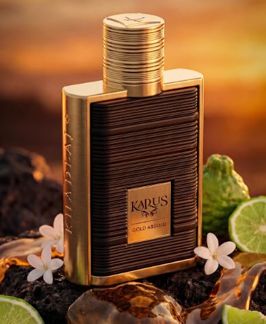 Khadlaj Karus Gold Absolu Eau de Parfum – Fruchtig-Gourmandiger Unisex Duft | Süß & Elegant
