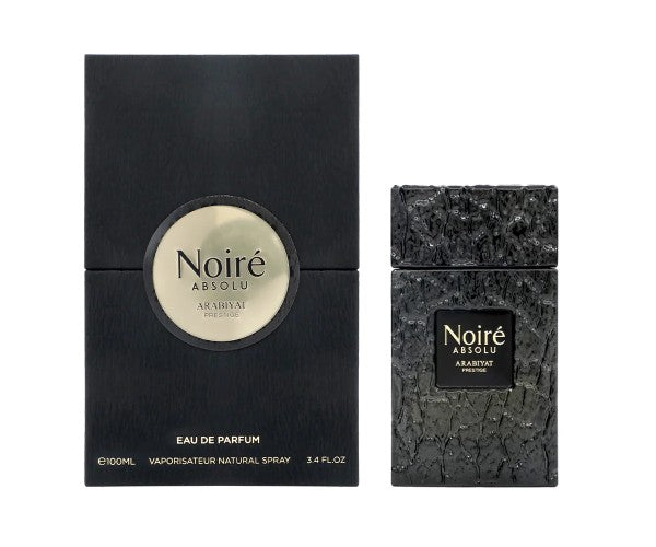 Arabiyat Prestige Noire | Arabiyat Prestige Noire Absolu | Eau de Parfum 100 ml – Aromatisch-Blumig-Holziger Herrenduft | Modern & Intensiv
