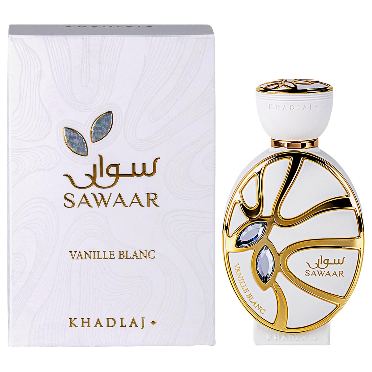 Khadlaj Sawaar Vanille Blanc Eau de Parfum – Orientalisch-Vanilliger Unisex Duft | Cremig & Gourmand