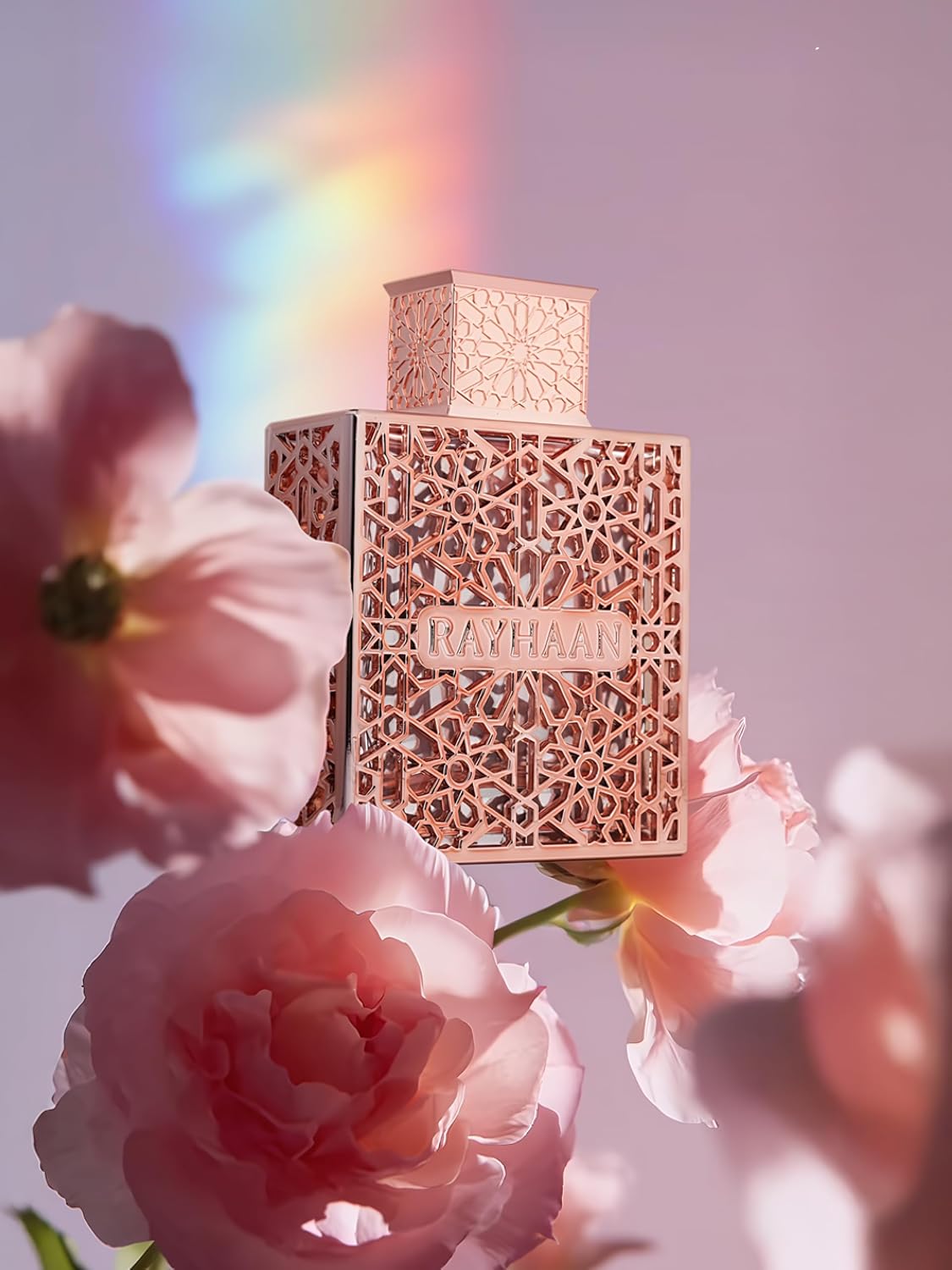 Rayhaan Divine Eau de Parfum 100 ml – Fruchtig-Floraler Unisex Duft | Süß, Gourmand & Holzig