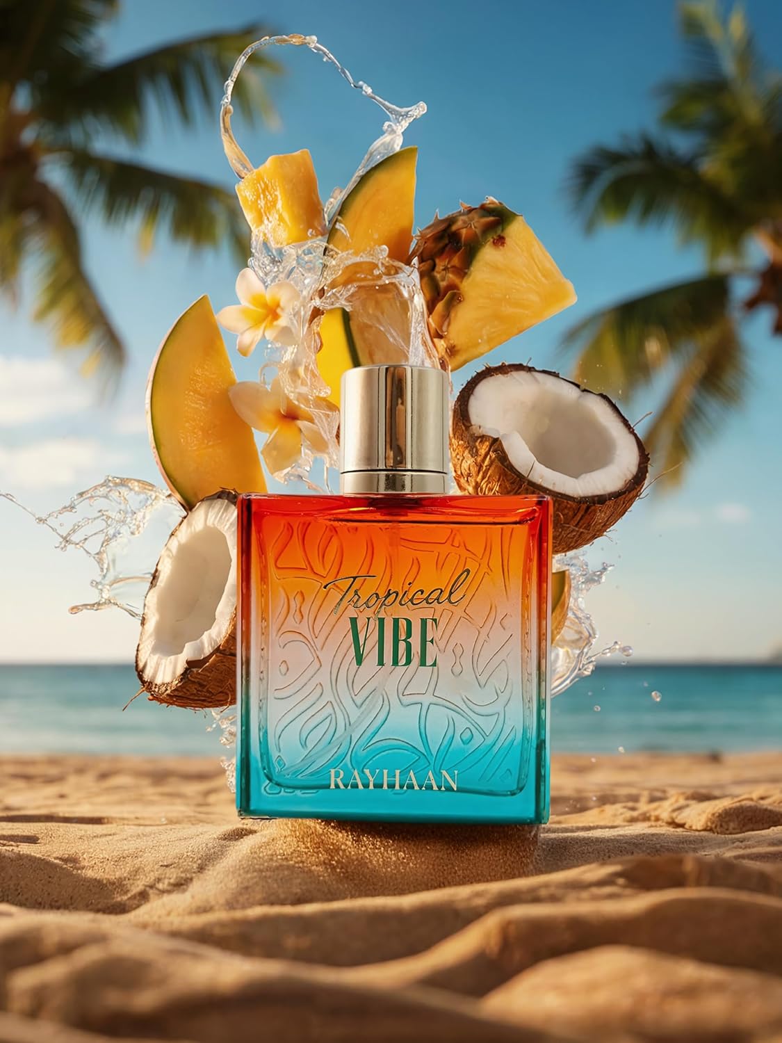 Tropical Vibe Eau de Parfum 100 ml – Tropisch-Fruchtiger Unisex Duft | Frisch, Floral & Holzig