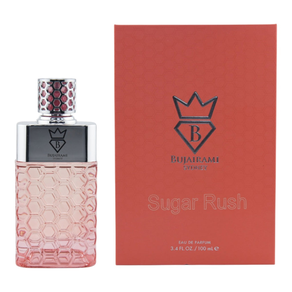 Bujairami Sugar Rush Eau de Parfum 100 ml – Süßer Gourmand Duft | Cremig, Verführerisch & Verspielt