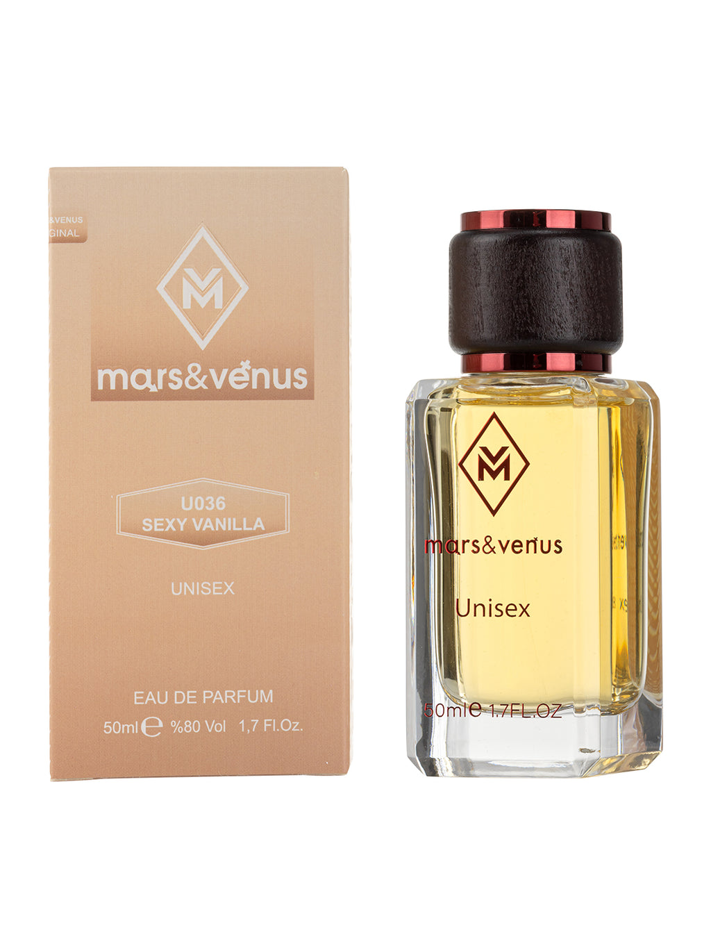 SEXY VANILLA U036 EAU DE PARFUM 50 ML BY MARS&VENUS