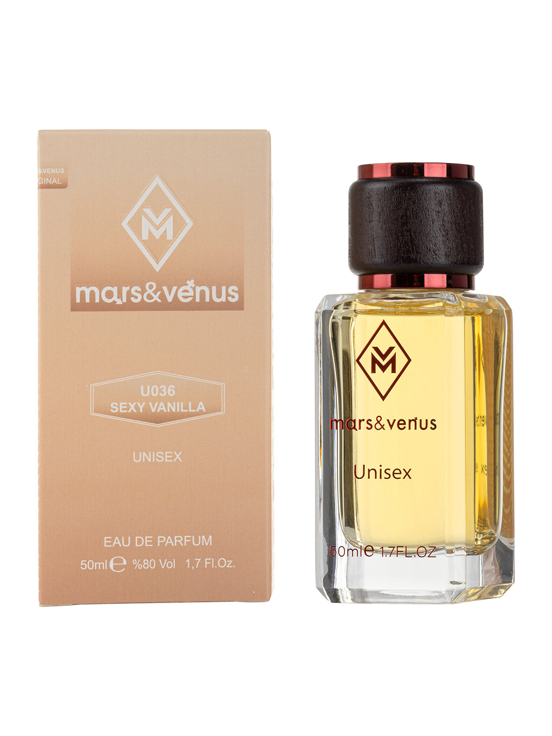 SEXY VANILLA U036 EAU DE PARFUM 50 ML BY MARS&VENUS