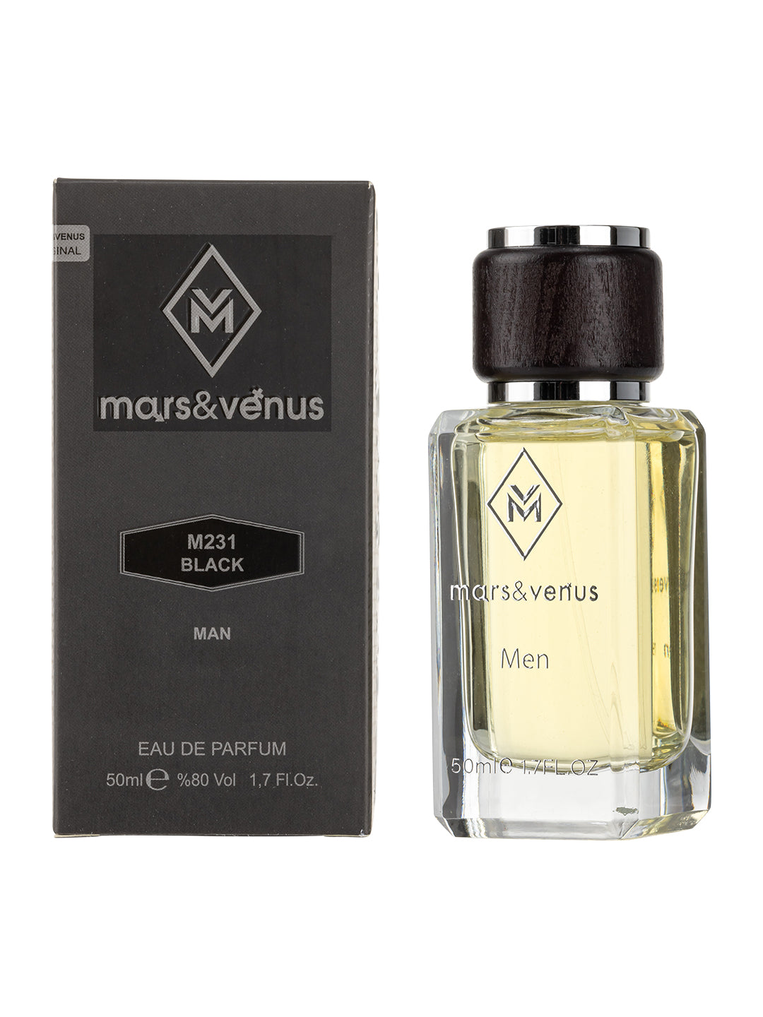 BLACK M231 EAU DE PARFUM 50 ML BY MARS&VENUS