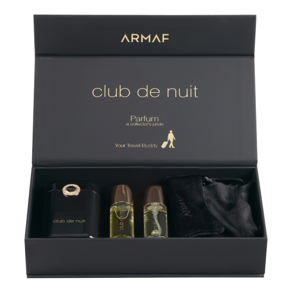 Armaf Club de Nuit Intense Man Travel Set EDP – Herren Duftset | 12 ml Eau de Parfum + 12 ml Parfumöl