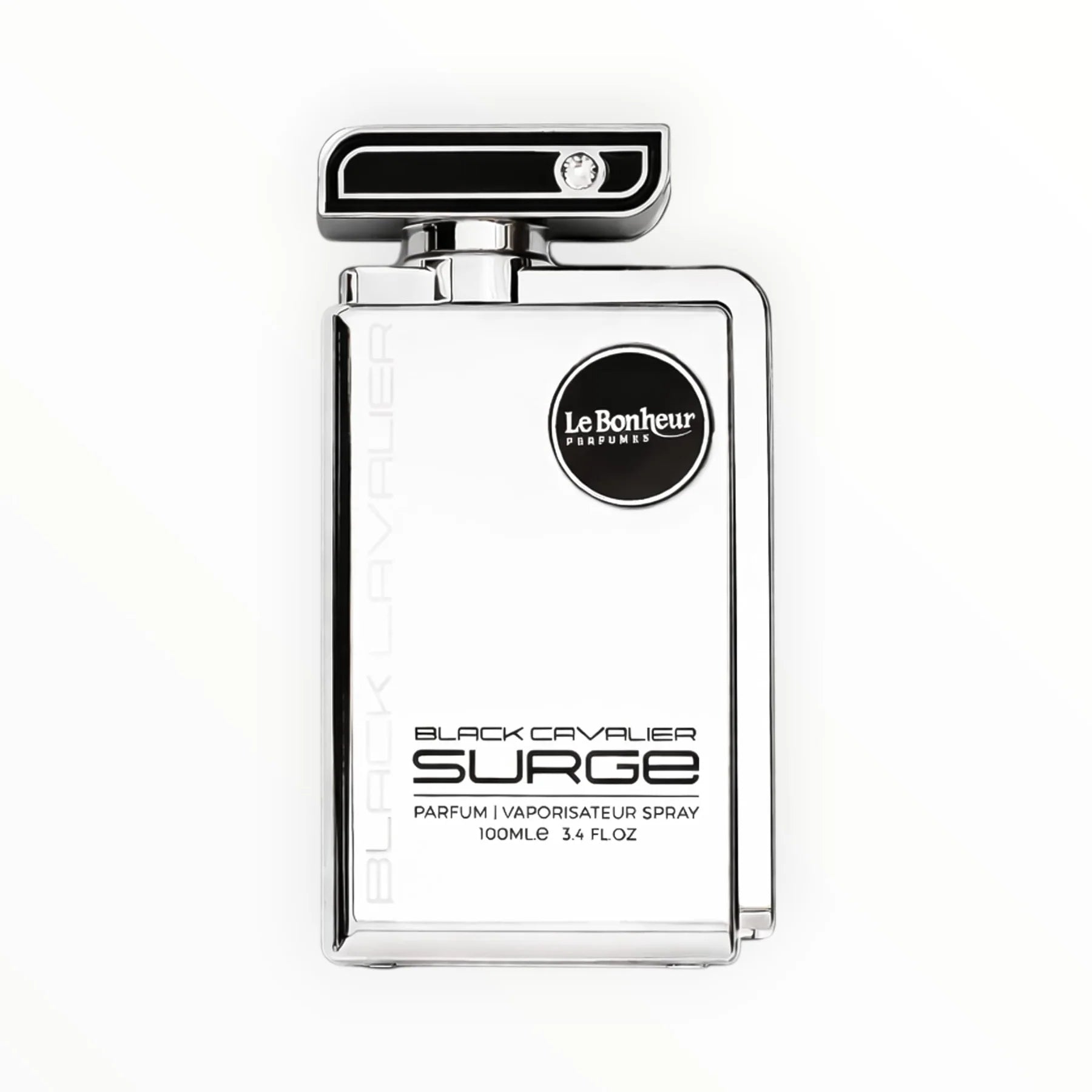 Le Bonheur Black Cavalier Surge Eau de Parfum 100 ml – Orientalisch-Würziger Unisex Duft | Kraftvoll & Elegant