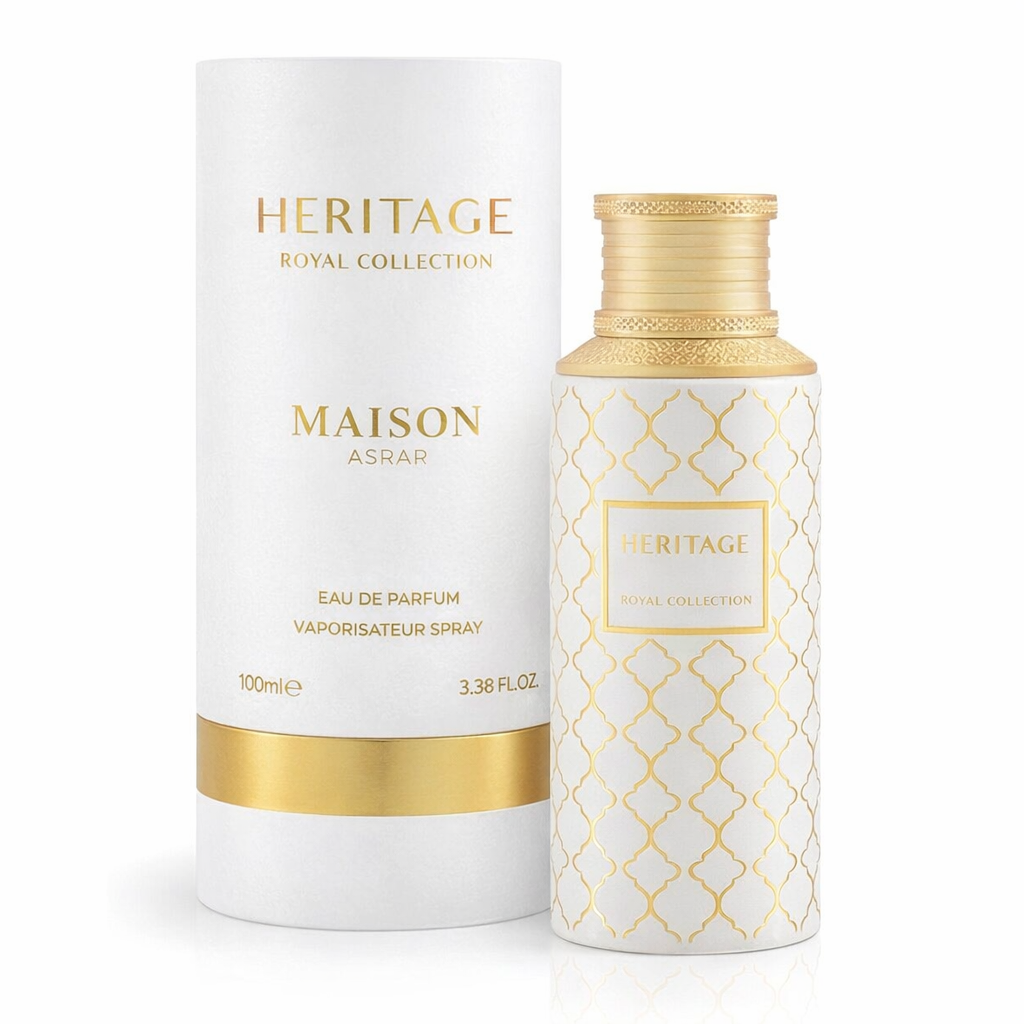 Maison Asrar Heritage Royal Collection Eau de Parfum 100 ml – Unisex Duft | Elegant & Luxuriös