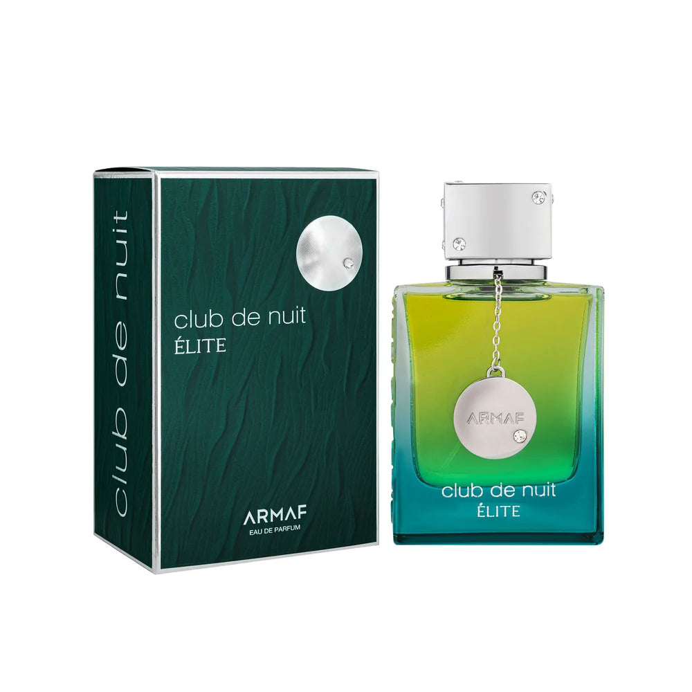 Armaf Club de Nuit Elite Eau de Parfum 105 ml – Frisch-Holziger Unisex Duft | Grüner Tee, Bergamotte, Vetiver & Cashmeran