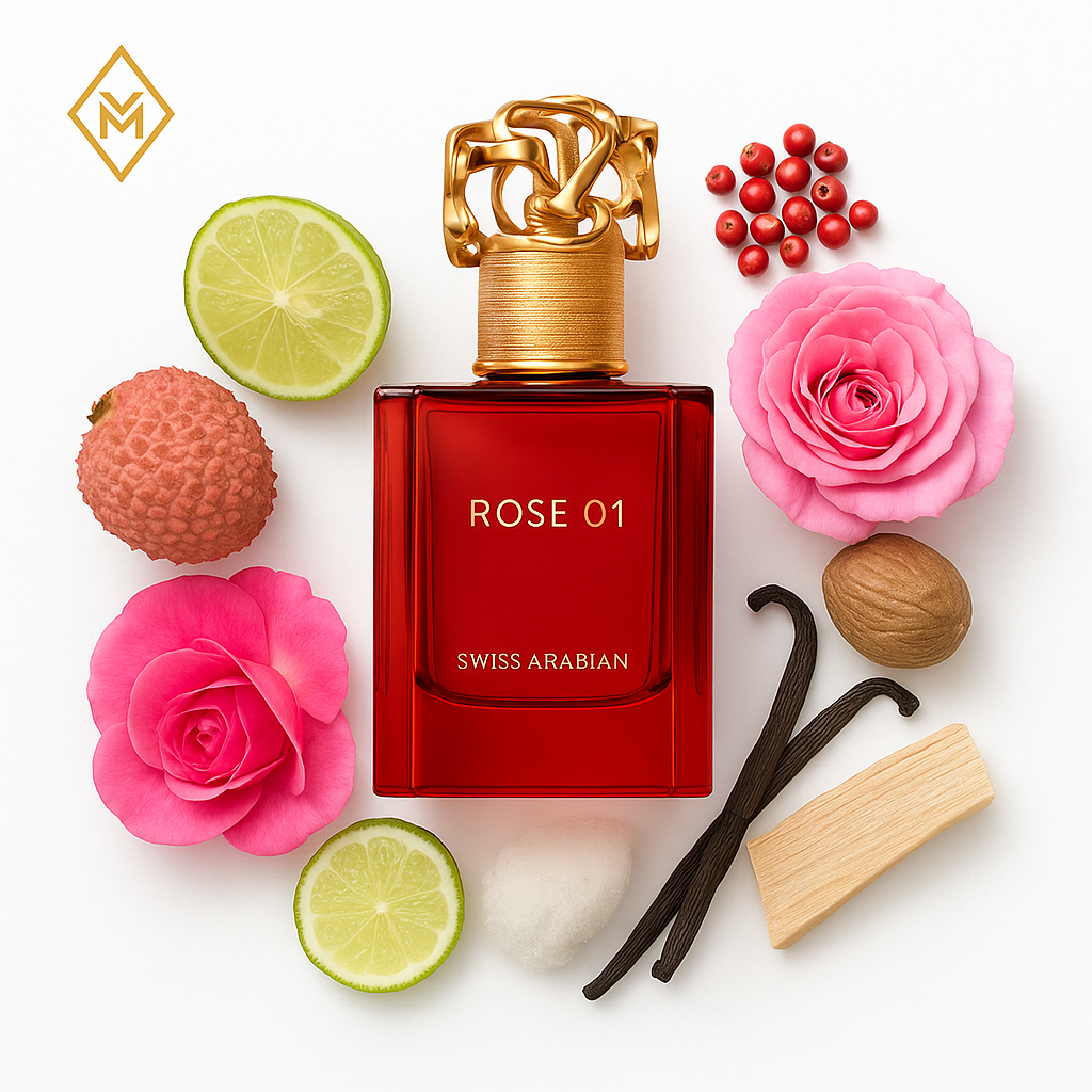 ROSE 01 BY SWISS ARABIAN EXTRAIT DE PARFUM 50ML