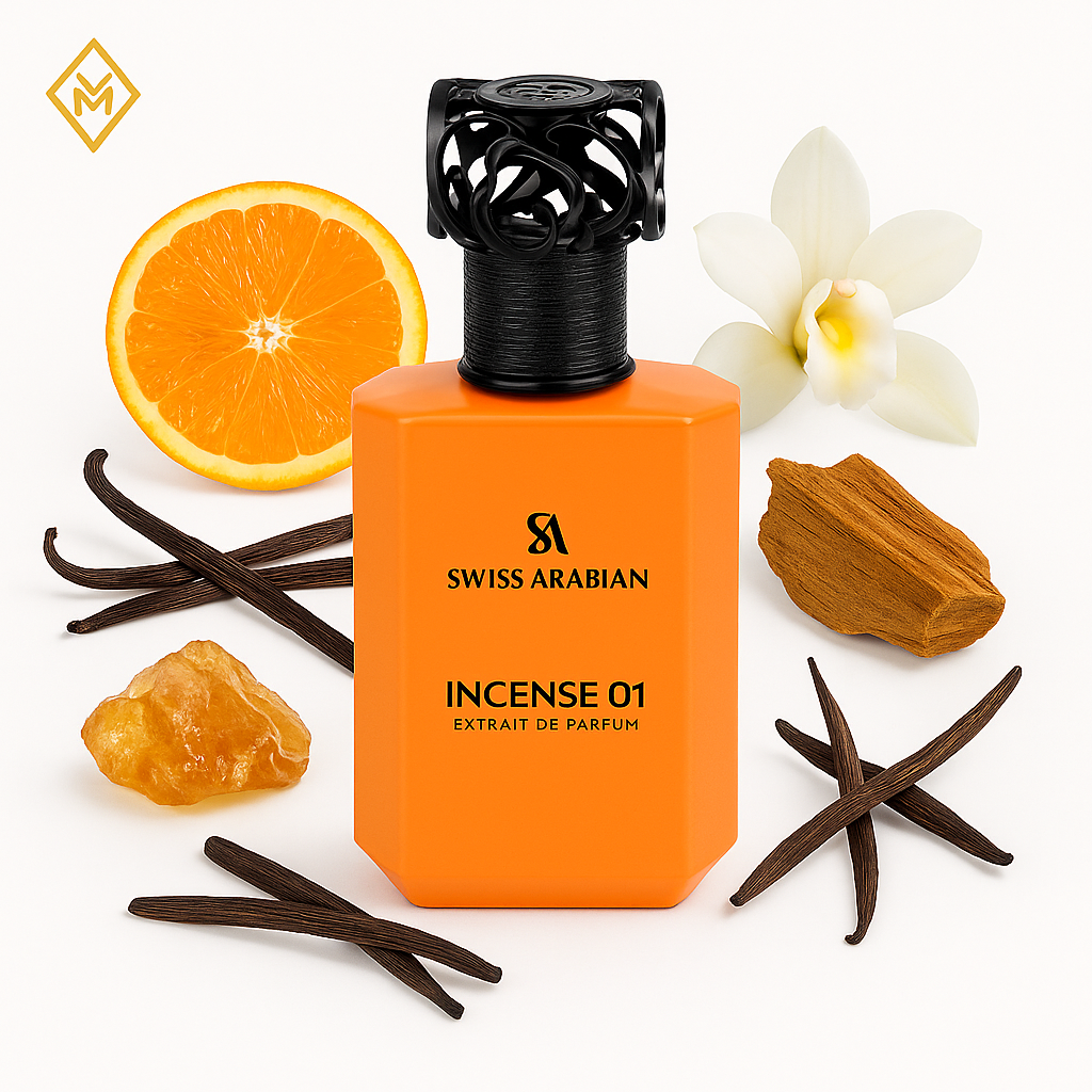 INCENSE 01 BY SWISS ARABIAN EXTRAIT DE PARFUM 50ML