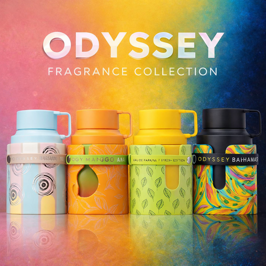 COLLEZIONE TROPICAL ODYSSEY MARSHMALLOW | ODYSSEY LIMONI | ODYSSEY GO MANGO | ODYSSEY BA HA MAS BY ARMAF EAU DE PARFUM 100 ML