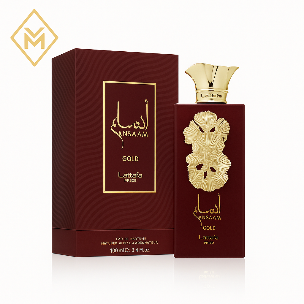 ANSAAM GOLD BY LATTAFA EAU DE PARFUM 100ML
