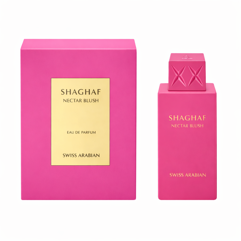Swiss Arabian Shaghaf Nectar Blush Eau de Parfum 75 ml – Blumig-Fruchtiger Unisex Duft | Modern & Sinnlich