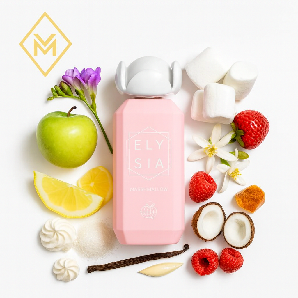 ELYSIA MARSHMALLOW BY FRAGRANCE WORLD EAU DE PARFUM 100ML