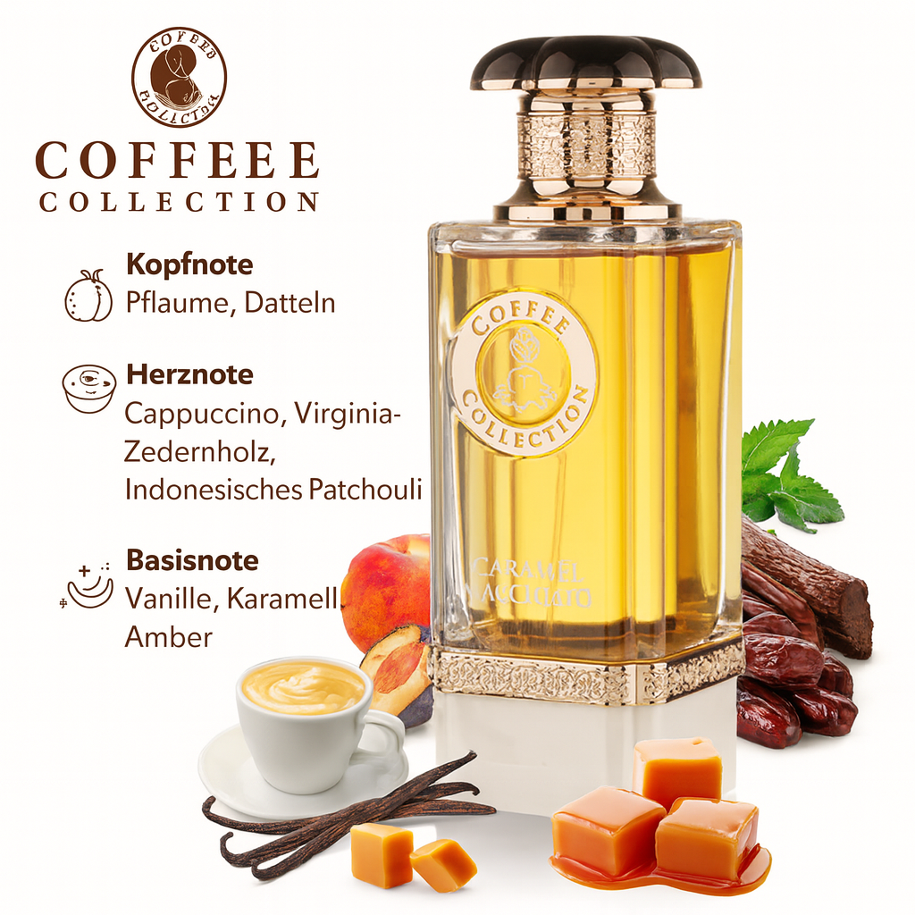 COFFEE COLLECTION BY FRAGRANCE WORLD EAU DE PARFUM 100ML