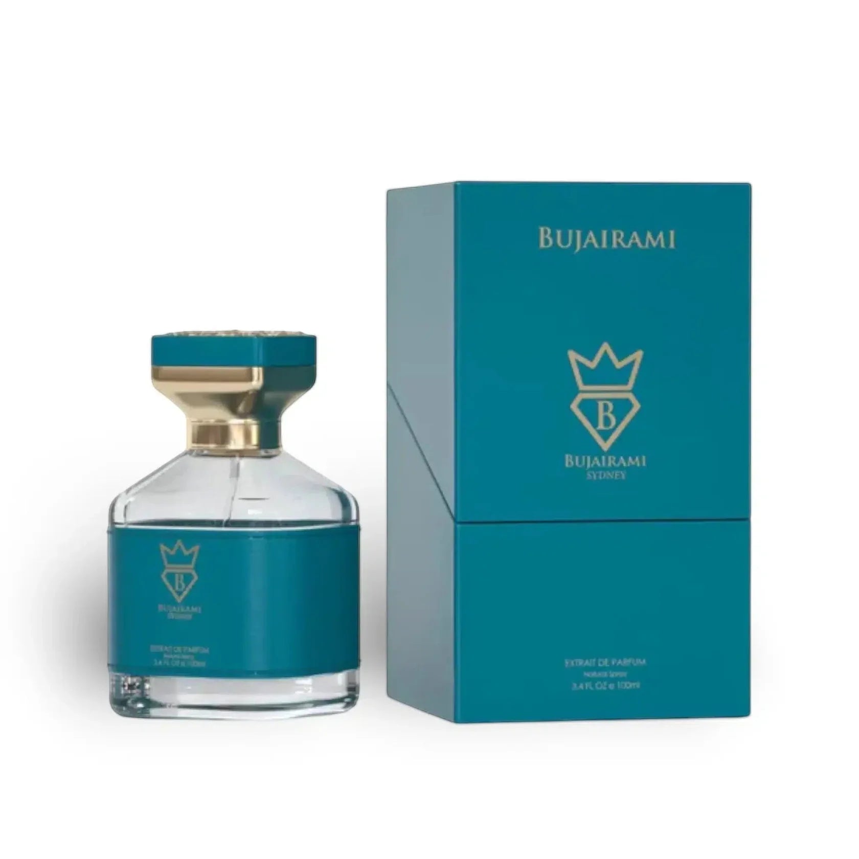 Bujairami Houdini Extrait de Parfum 100 ml – Zitrisch-Floraler Unisex Duft | Tiaré, Moschus & Sandelholz