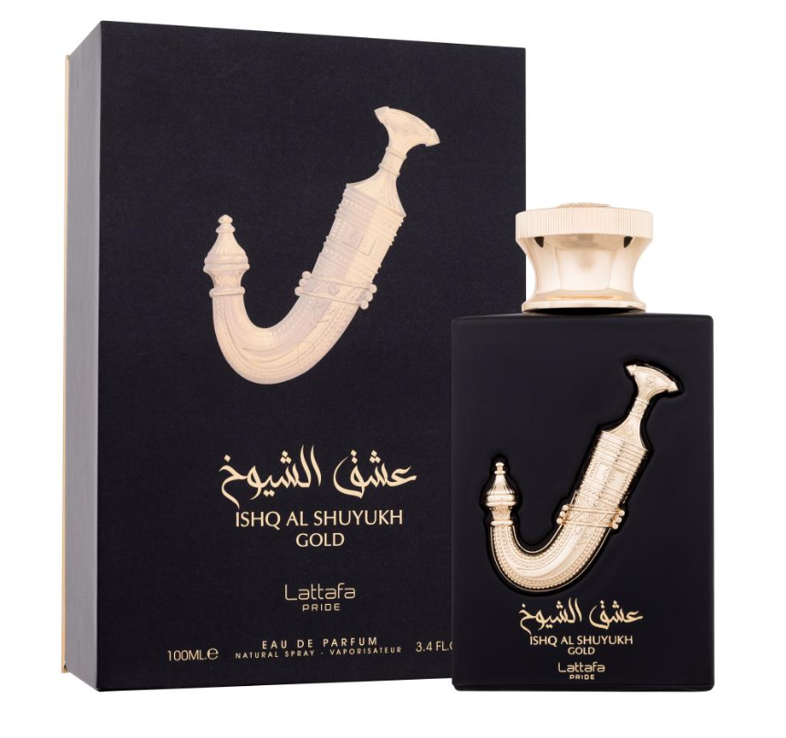 ISHQ AL SHUYUKH GOLD BY LATTAFA EAU DE PARFUM 100ML