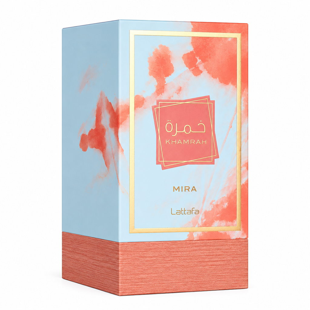 Lattafa Khamrah Mira New Realease Eau de Parfum 100 ml – Luxuriöser Gourmand Duft | Süß, Warm, Verführerisch
