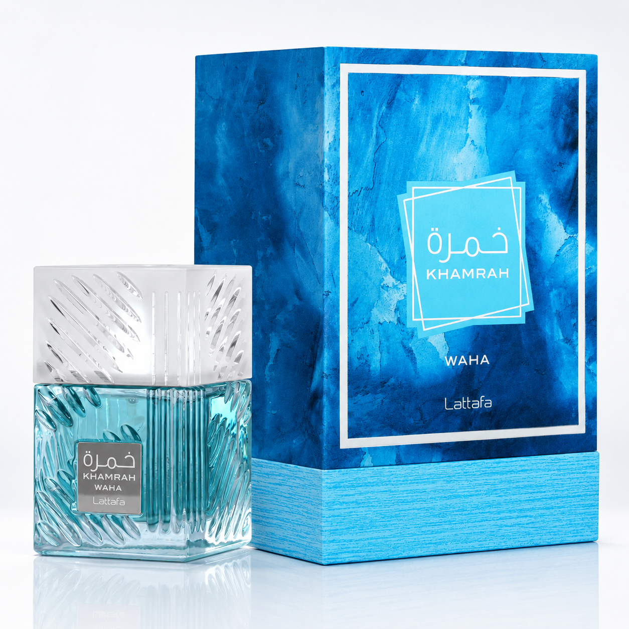 Lattafa Khamrah Waha Eau de Parfum 100 ml – Frisch-Würziger Unisex Duft | Modern & Intensiv