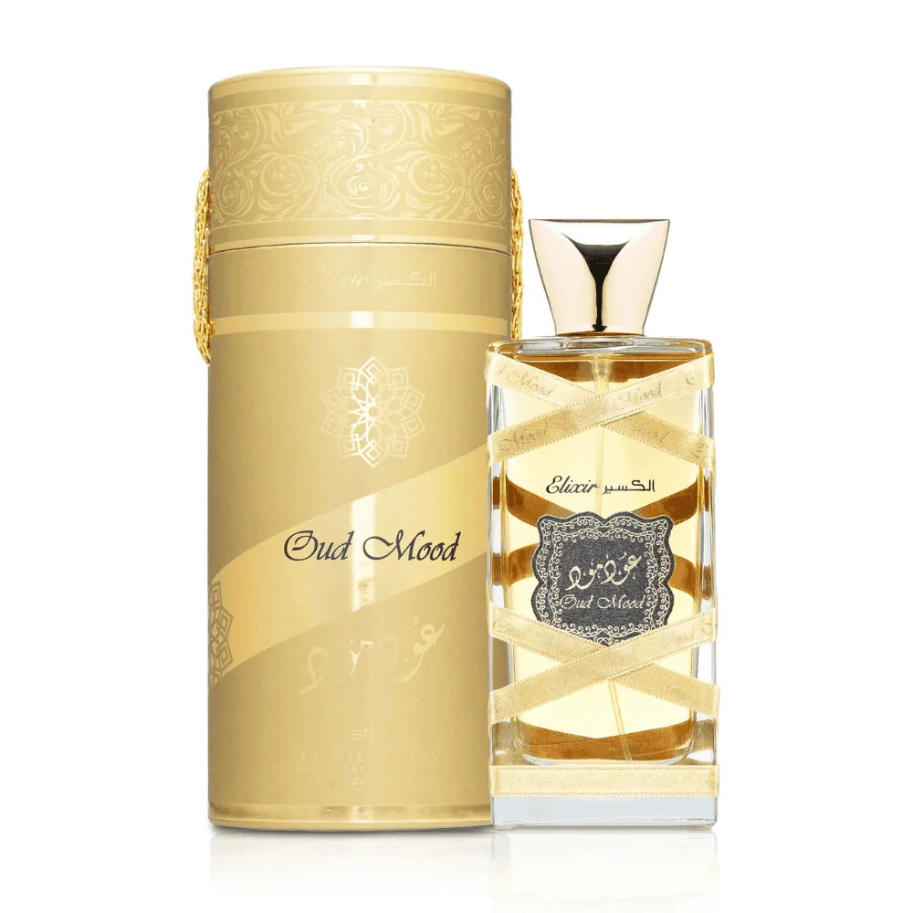 Lattafa Oud Mood Elixir Eau de Parfum – Orientalischer Oud Unisex Duft | Warm & Luxuriös