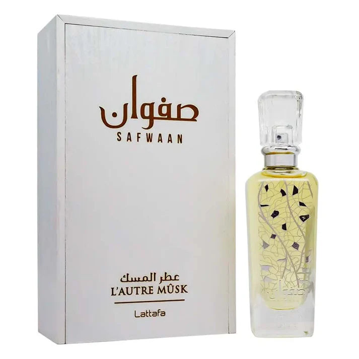 Lattafa Safwaan L'Autre Musk Eau de Parfum – Moschus-Floraler Unisex Duft | Frisch & Elegant
