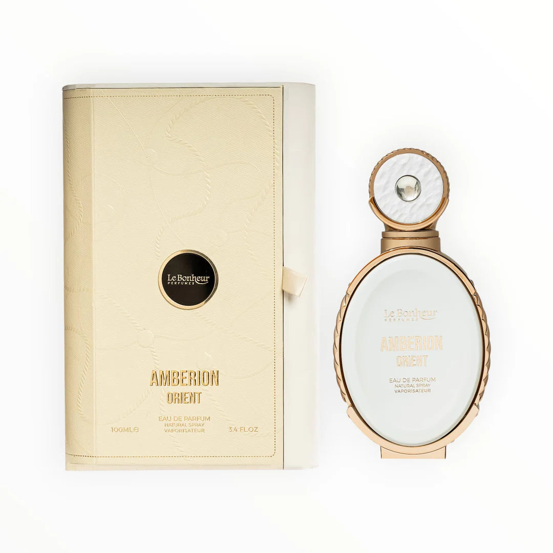 Le Bonheur Amberion Orient Eau de Parfum 100 ml – Blumig-Fruchtiger Damenduft | Elegant & Strahlend