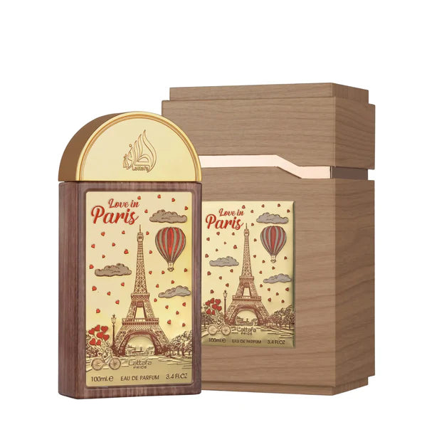 Lattafa Pride Love In Paris Eau de Parfum 100 ml – Süß-Gourmandiger Unisex Duft | Warm & Verführerisch