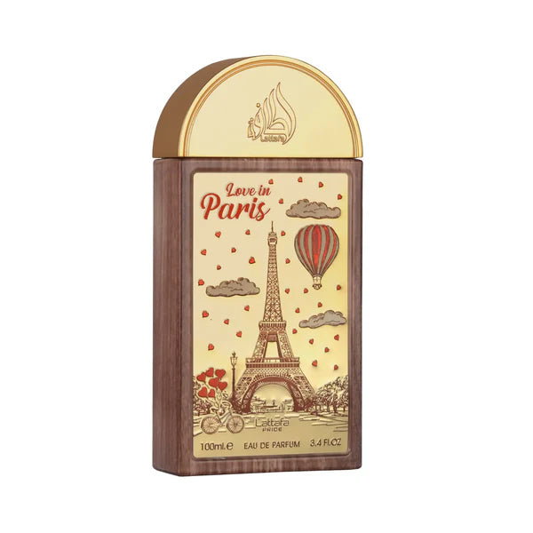 Lattafa Pride Love In Paris Eau de Parfum 100 ml – Süß-Gourmandiger Unisex Duft | Warm & Verführerisch