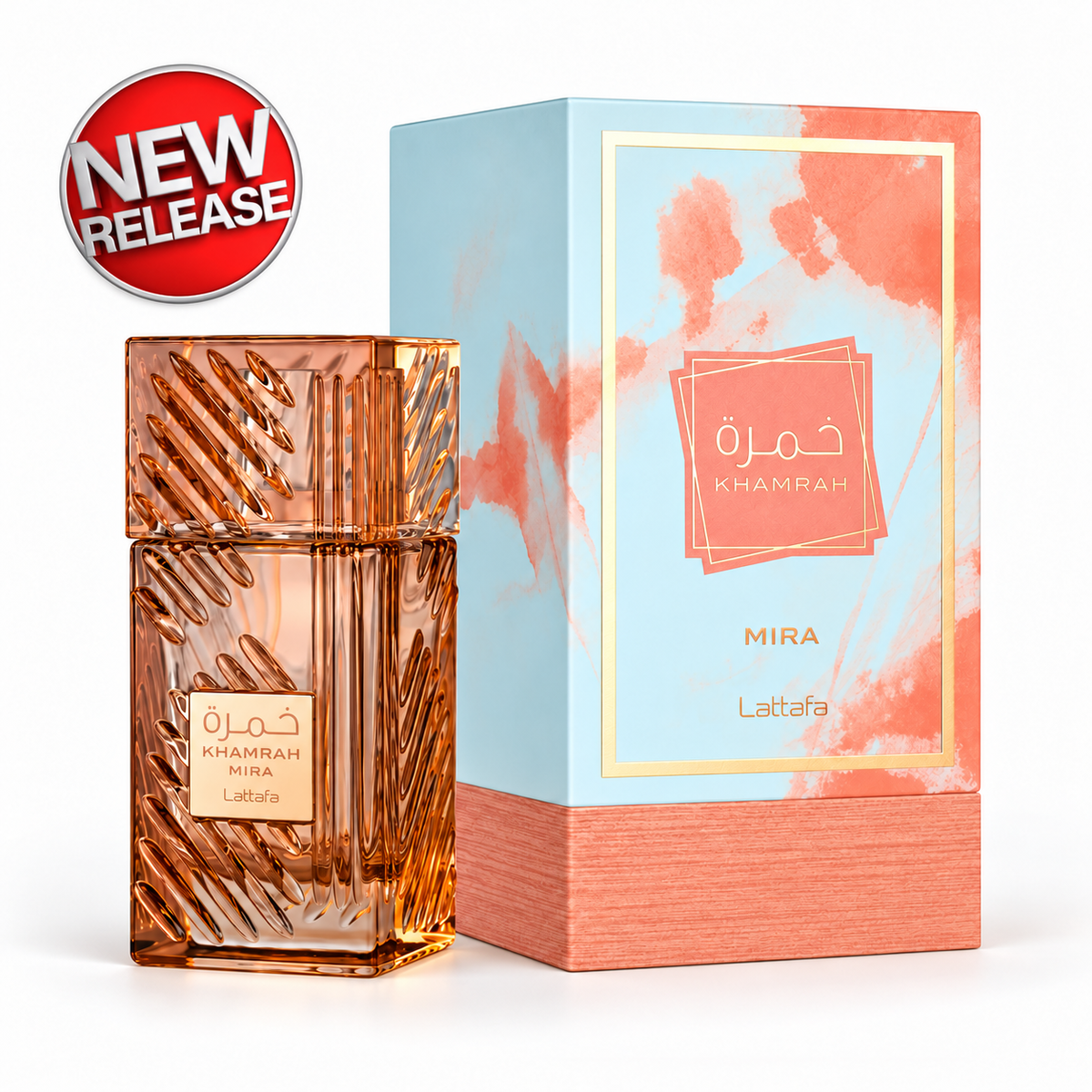Lattafa Khamrah Mira New Realease Eau de Parfum 100 ml – Luxuriöser Gourmand Duft | Süß, Warm, Verführerisch