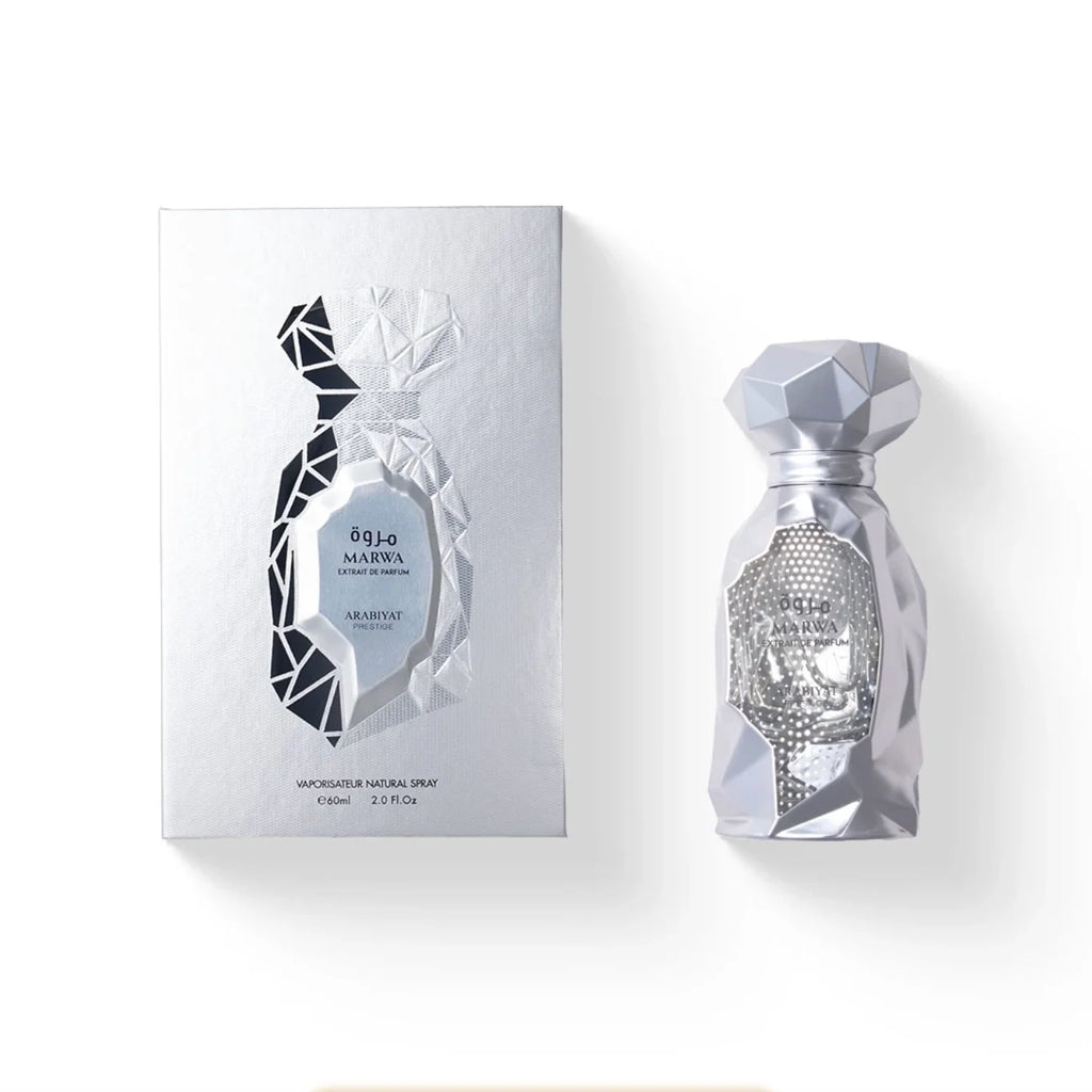 Arabiyat Prestige Marwa Extrait de Parfum – Zitrisch-Würziger Unisex Duft | Bergamotte, Schwarzer Tee & Weihrauch