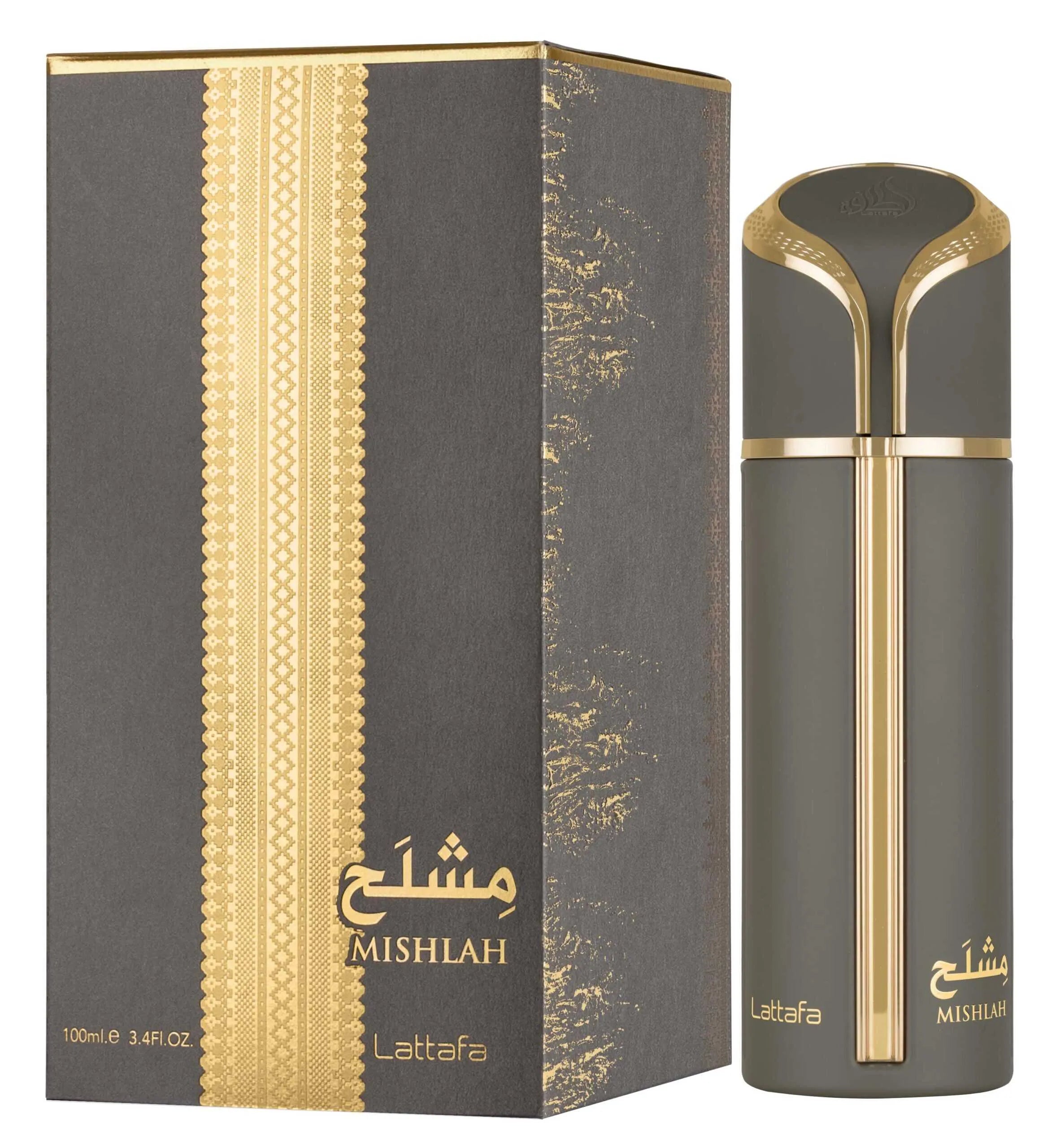 Lattafa Mishlah Eau de Parfum 100 ml – Aromatisch-Holziger Unisex Duft | Elegant & Modern