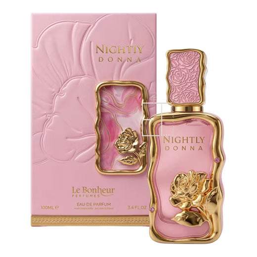 Le Bonheur Nightly Donna Eau de Parfum 100 ml – Fruchtig-Blumiger Damenduft | Feminin & Verführerisch