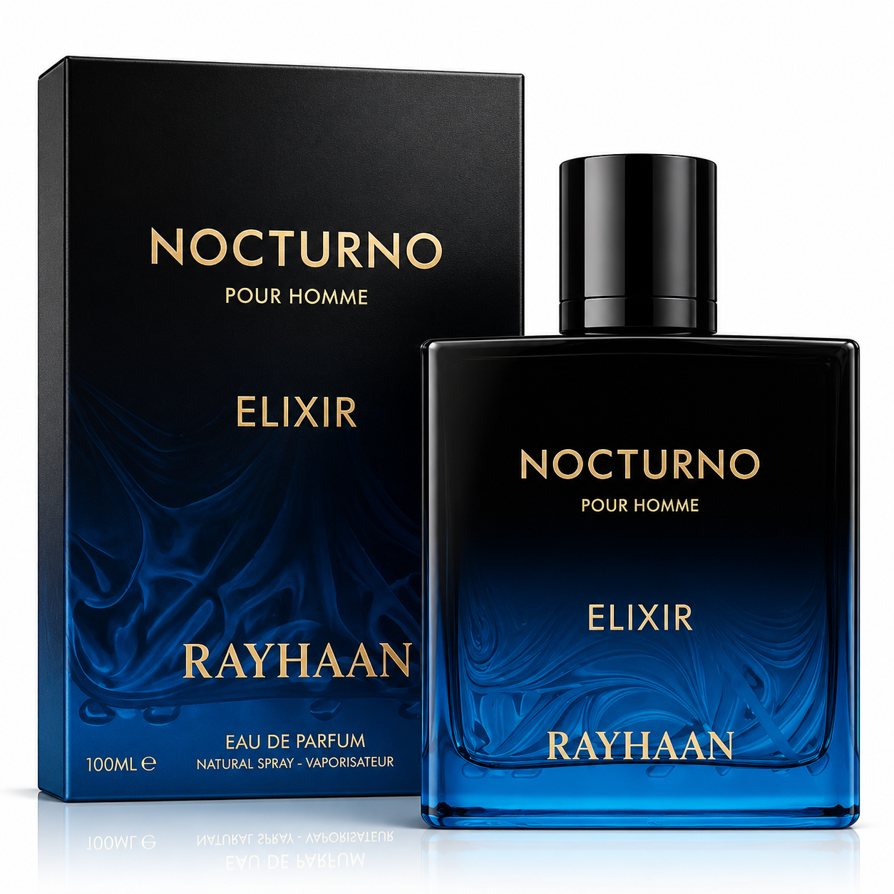 Rayhaan Eau de Parfum 100 ml – Holzig-Frischer Herrenduft | Elegant & Modern