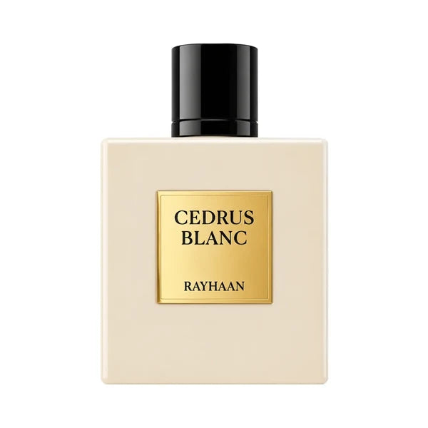 Rayhaan Cedrus Blanc Eau de Parfum 100 ml – Blumig-Holziger Unisex Duft | Frisch, Clean & Elegant