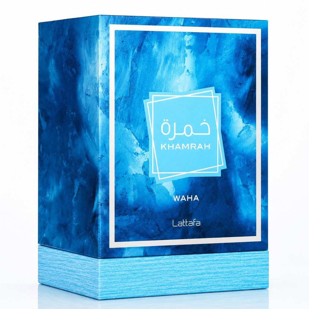 Lattafa Khamrah Waha Eau de Parfum 100 ml – Frisch-Würziger Unisex Duft | Modern & Intensiv