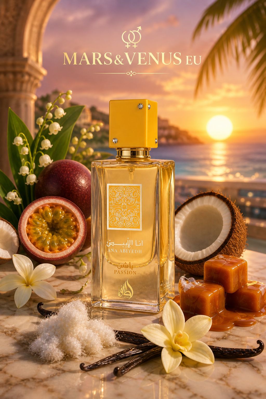 Lattafa Ana Abiyedh Passion Eau de Parfum 60 ml – Fruchtig-Süßer Damenduft | Modern & Sinnlich