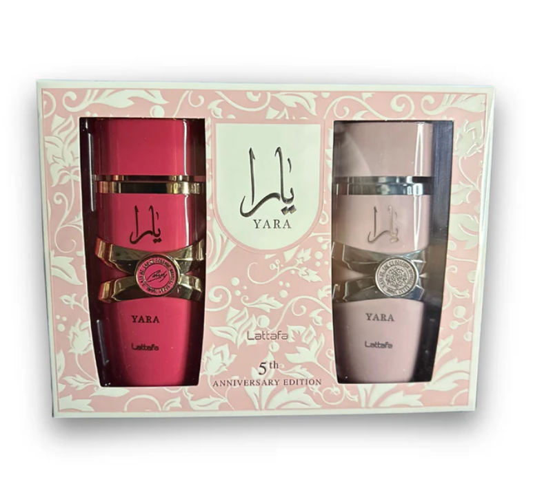 YARA-SET BY LATTAFA 2X 100ML EAU DE PARFUM