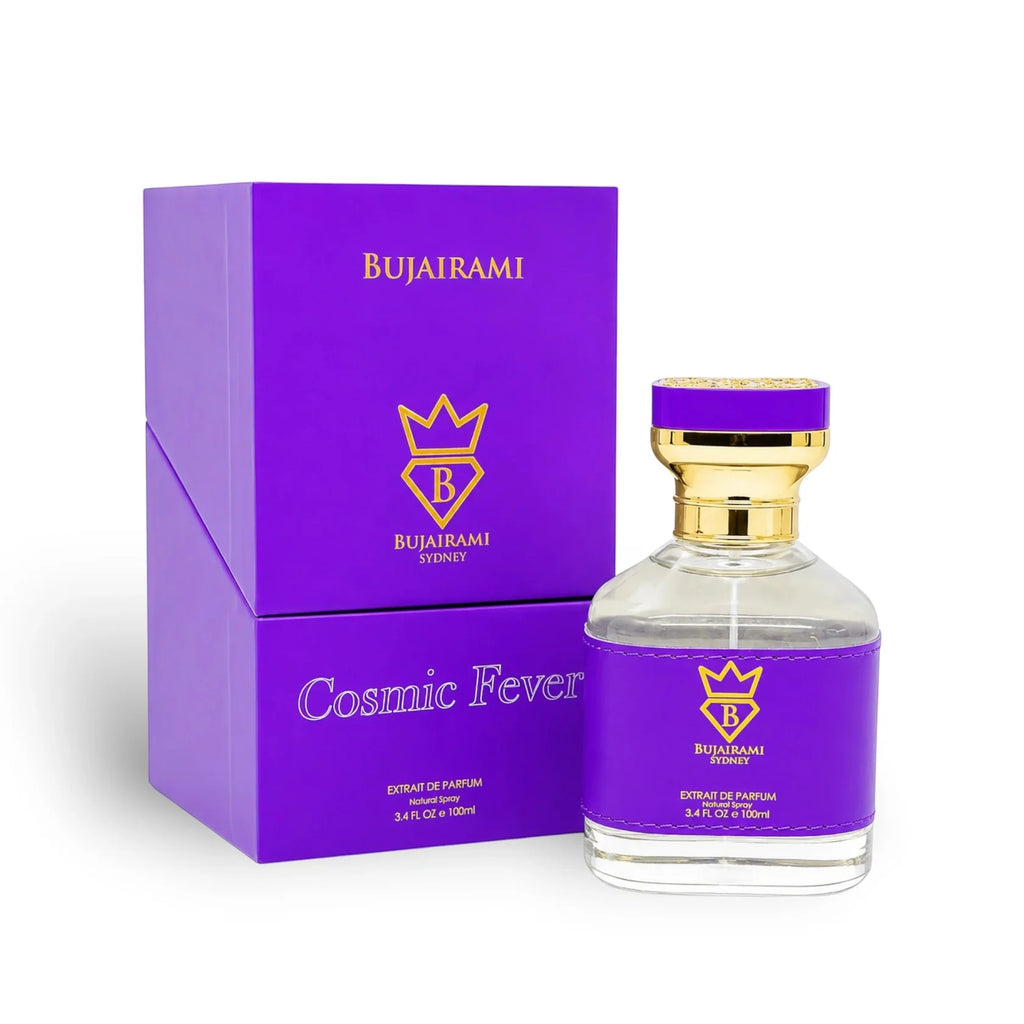 Bujairami Cosmic Fever Extrait de Parfum 100 ml – Moschus & Tonkabohne | Warm, Cremig & Sinnlich
