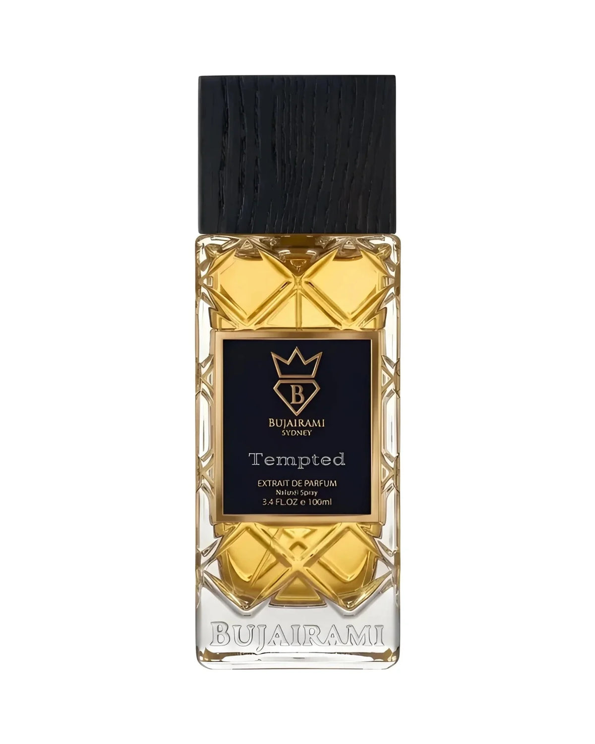 Bujairami Tempted Extrait de Parfum 100 ml – Verführerischer Unisex Duft | Sinnlich, Warm & Intensiv