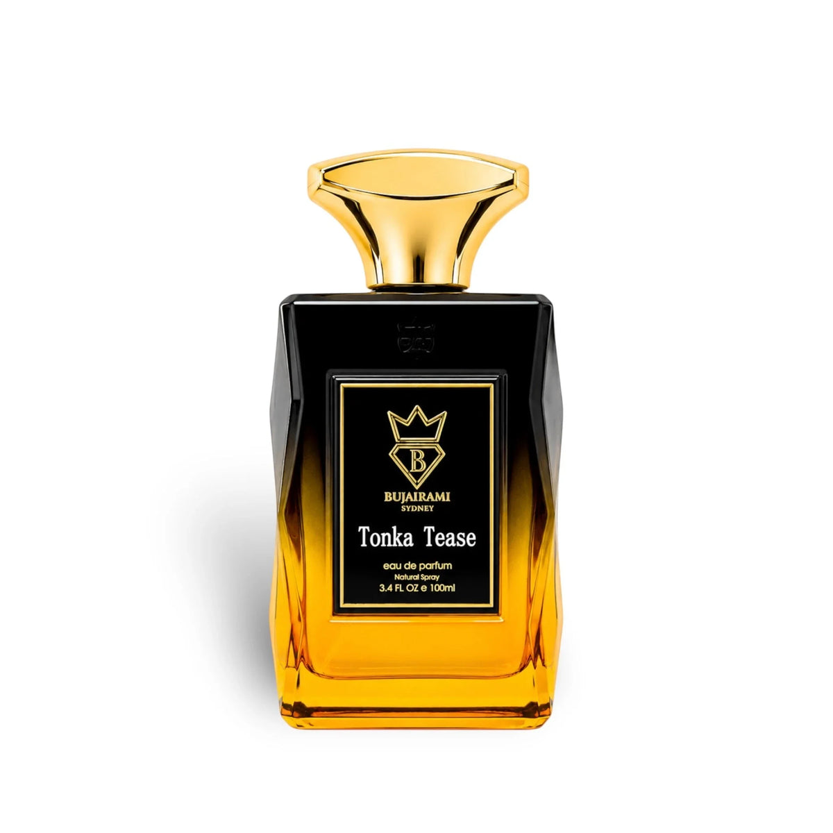 Bujairami Tonka Tease Eau de Parfum 100 ml – Süß-Würziger Unisex Duft | Tonkabohne, Warm & Sinnlich