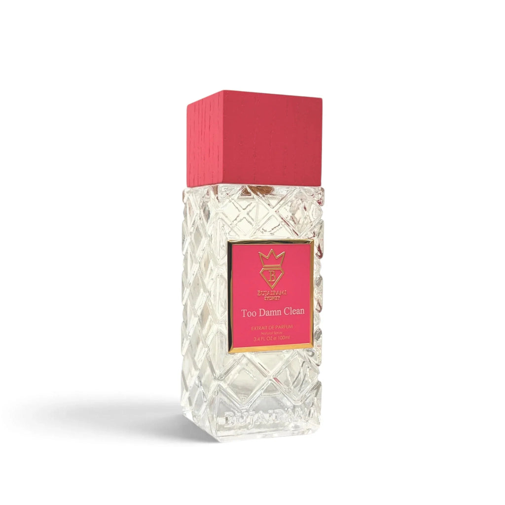 Bujairami Too Damn Clean Extrait de Parfum 100 ml – Frischer Unisex Duft | Clean, Elegant & Modern