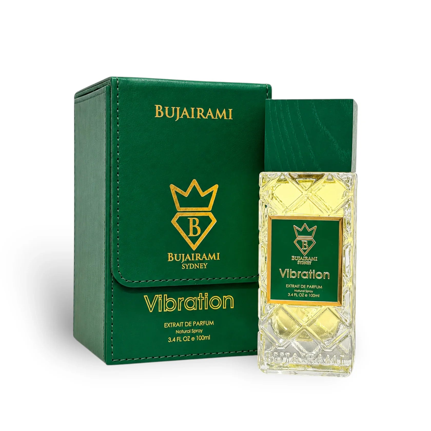Bujairami Vibration Extrait de Parfum – Frisch-Würziger Unisex Duft | Elegant & Dynamisch