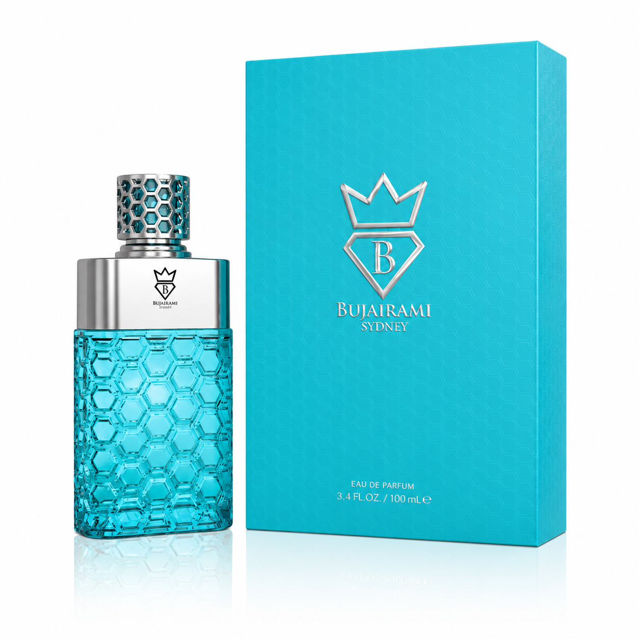 Bujairami No Limit Extrait de Parfum 100 ml – Frisch-Fruchtiger Unisex Duft | Sommerlich & Elegant